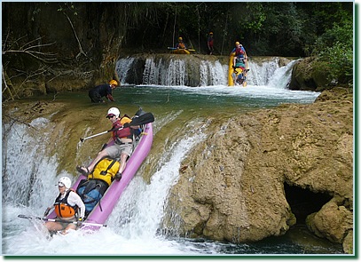 kayakwaterfall